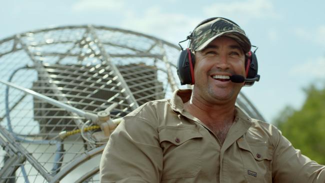 Top End Safari Camp airboat tour with Matt Wright. Picture: Tourism Australia