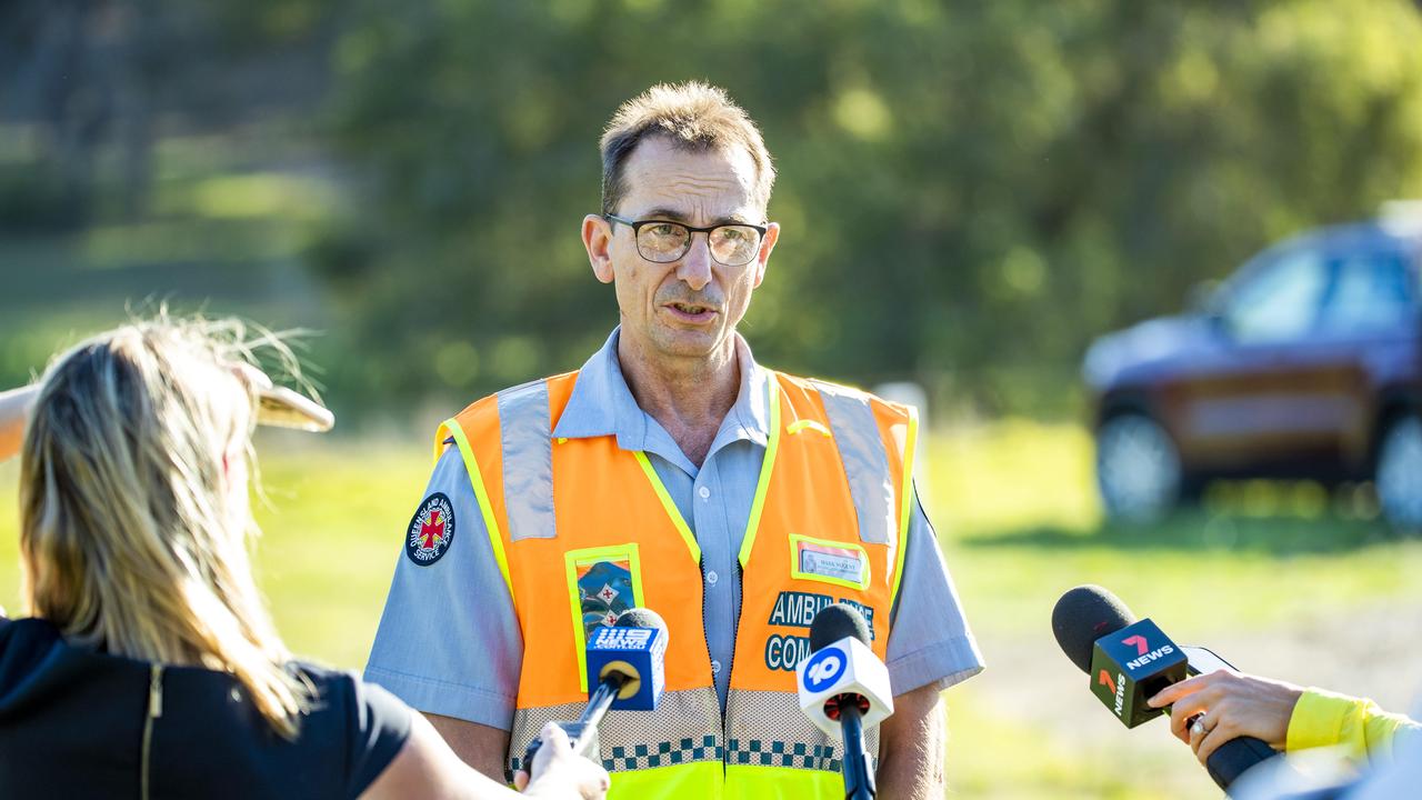 Mark Nugent from Queensland Ambulance Service. Picture: Richard Walker