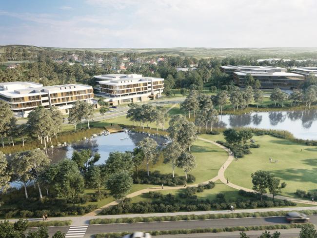 The Nexus Business Park planned for Narellan Rd.