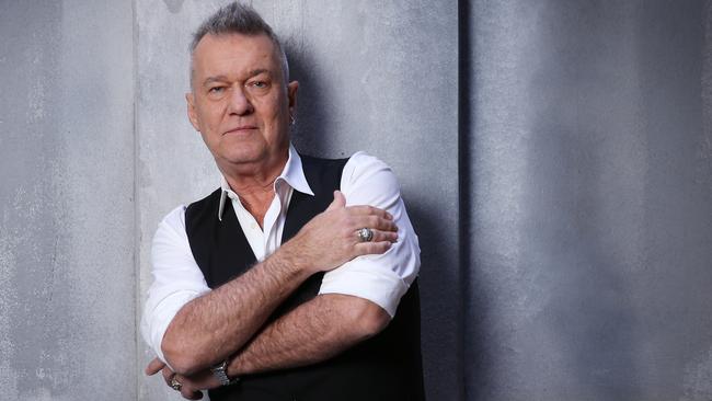 Aussie rock legend Jimmy Barnes pictured in the Beta Bar in Sydney today. Pic, Sam Ruttyn