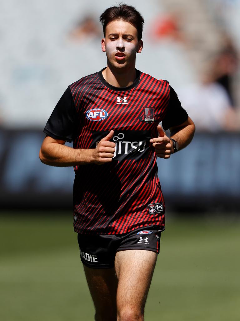 Nic Martin scored 114 KFC SuperCoach points on debut. Picture: Dylan Burns/AFL Photos via Getty Images