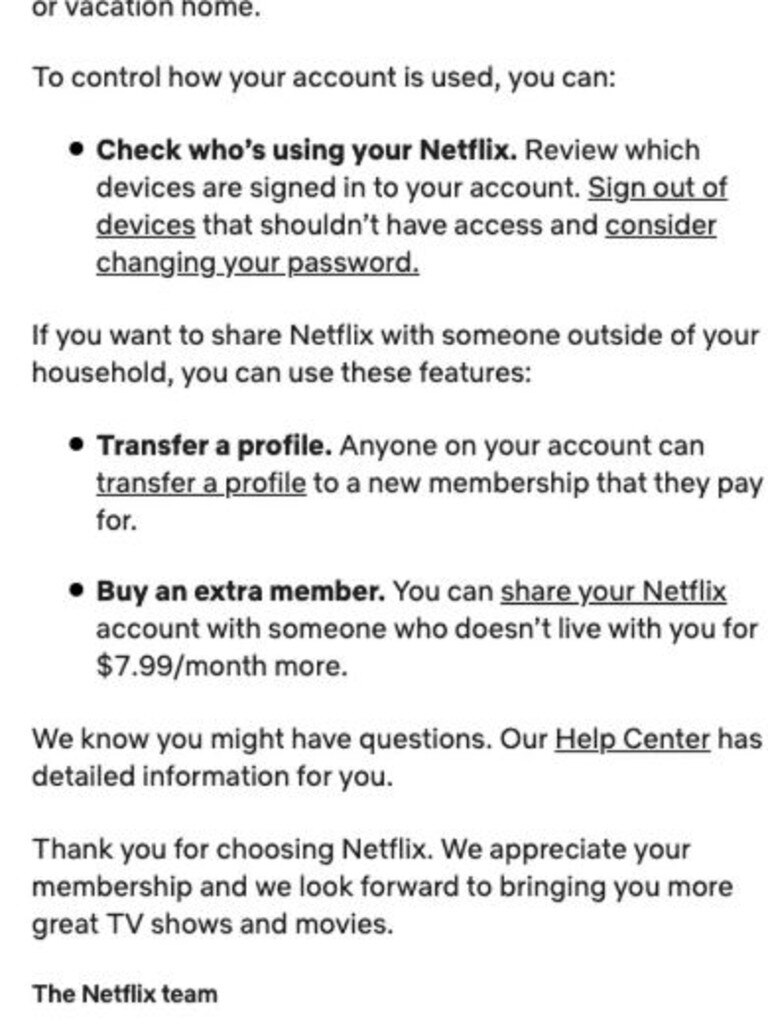 Netflix Password Update: You Need to Pay for Extra Members