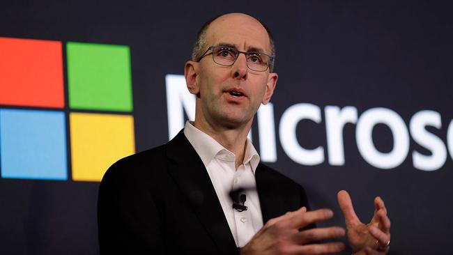 Microsoft Cloud and AI Group vice-president Scott Guthrie.