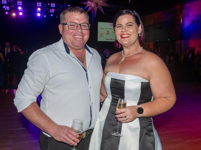 Jason and Amanda Ramsay at Mackay Mayor's Charity Ball Saturday 10 May 2025 Picture: Michaela Harlow