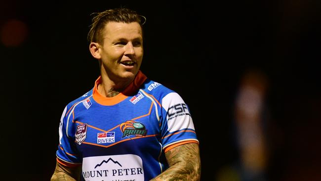 Mackay cutters against Northern Pride Q-Cup pre-season match at Townsville Sports Reserve. Pride's Todd Carney. Picture: Evan Morgan