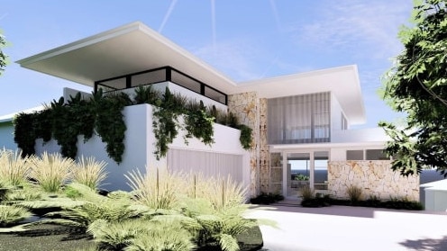 The $2.5 million three-storey home proposed for Rob Roy Cr, Kingscliff, with a seaside view.