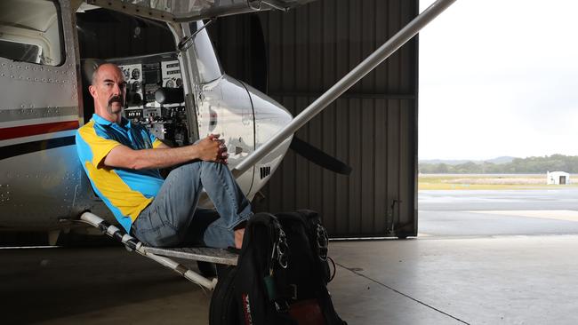 Archie Jamieson from Gold Coast Skydive. Picture: Glenn Hampson