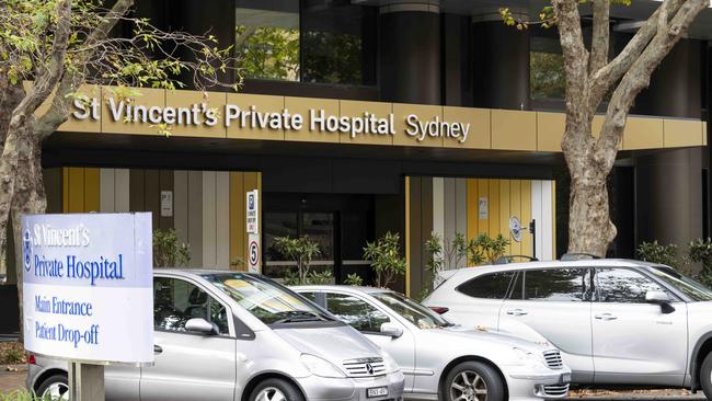 St Vincent’s operates 10 hospitals and 26 aged-care facilities across Australia. Picture: Monique Harmer