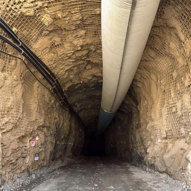 Fish underground decline with ventilation and power installed. Pic: Brightstar Resources