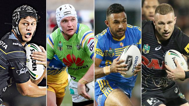 Kalyn Ponga, Jarrod Croker, Bevan French, Bryce Cartwright.