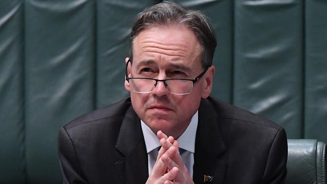 Health Minister Greg Hunt. Picture: Getty Images