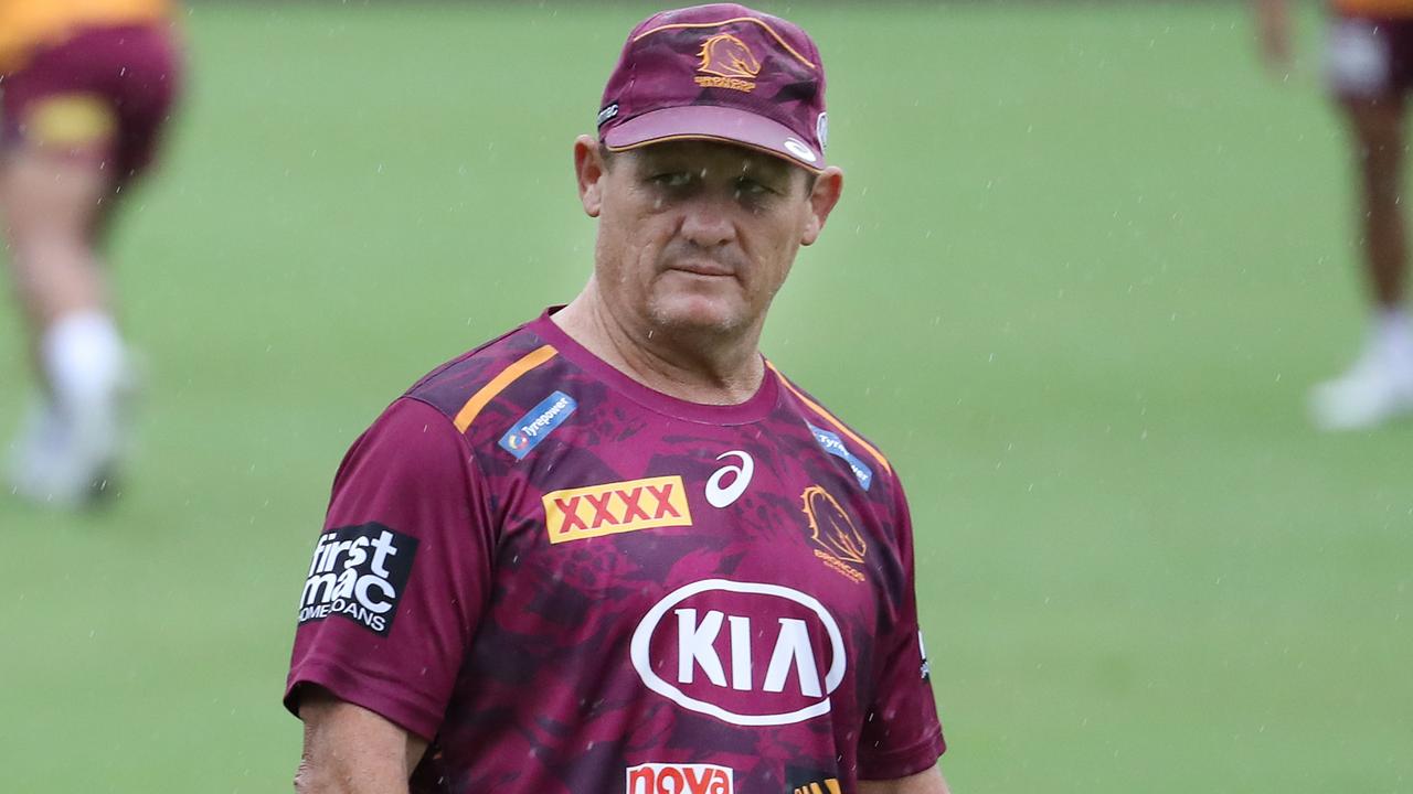 Kevin Walters is confident the Broncos will re-sign Kotoni Staggs. Picture: Annette Dew