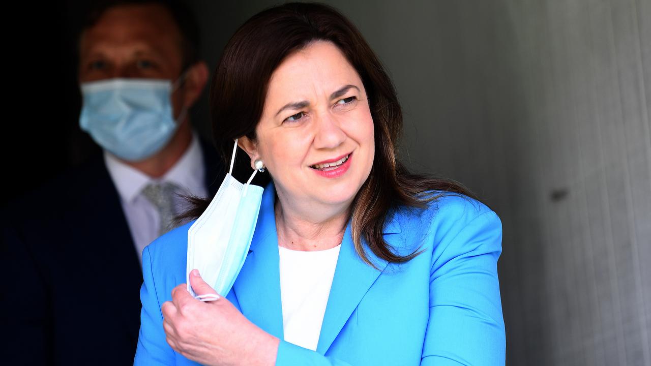 Premier Annastacia Palaszczuk has announced new restrictions for unvaccinated Queenslanders. Picture: NCA NewsWire/Dan Peled