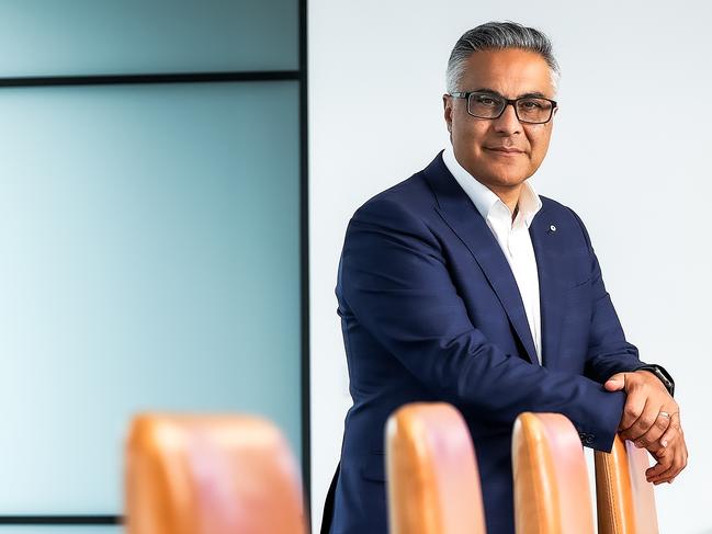 MELBOURNE, AUSTRALIA- NewsWire Photos 19 April, 2021 : CEO of Latitude Financial Services , Ahmed Fahour in the Melbourne office. Picture : NCA NewsWire / Ian Currie