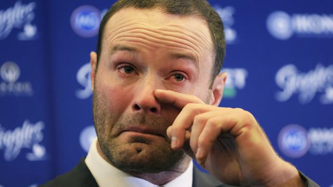 Roosters skipper Boyd Cordner retired from the NRL this week after multiple concussions. Picture: Getty Images