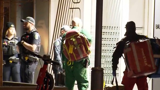 It is believed all three men were known to each other. Picture: 9 News