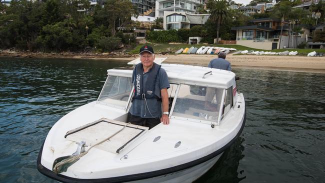 Local boat owner David Owen. Picture: AAP Image / Julian Andrews