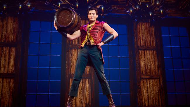 Gaston would be a gold medallist – at least in his mind – performer Rubin Matter says. Picture: Eugene Hyland