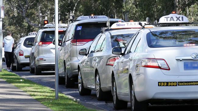 People getting into taxis will soon have to sign in as part of COVID safety measures.