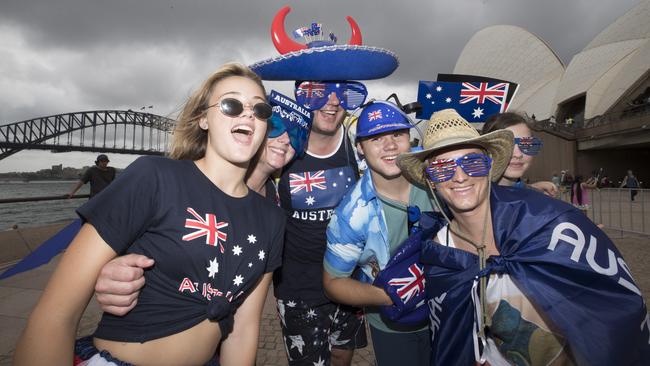 Woolies said demand for Australia Day gear has fallen. Picture: Cole Bennetts/Getty Images