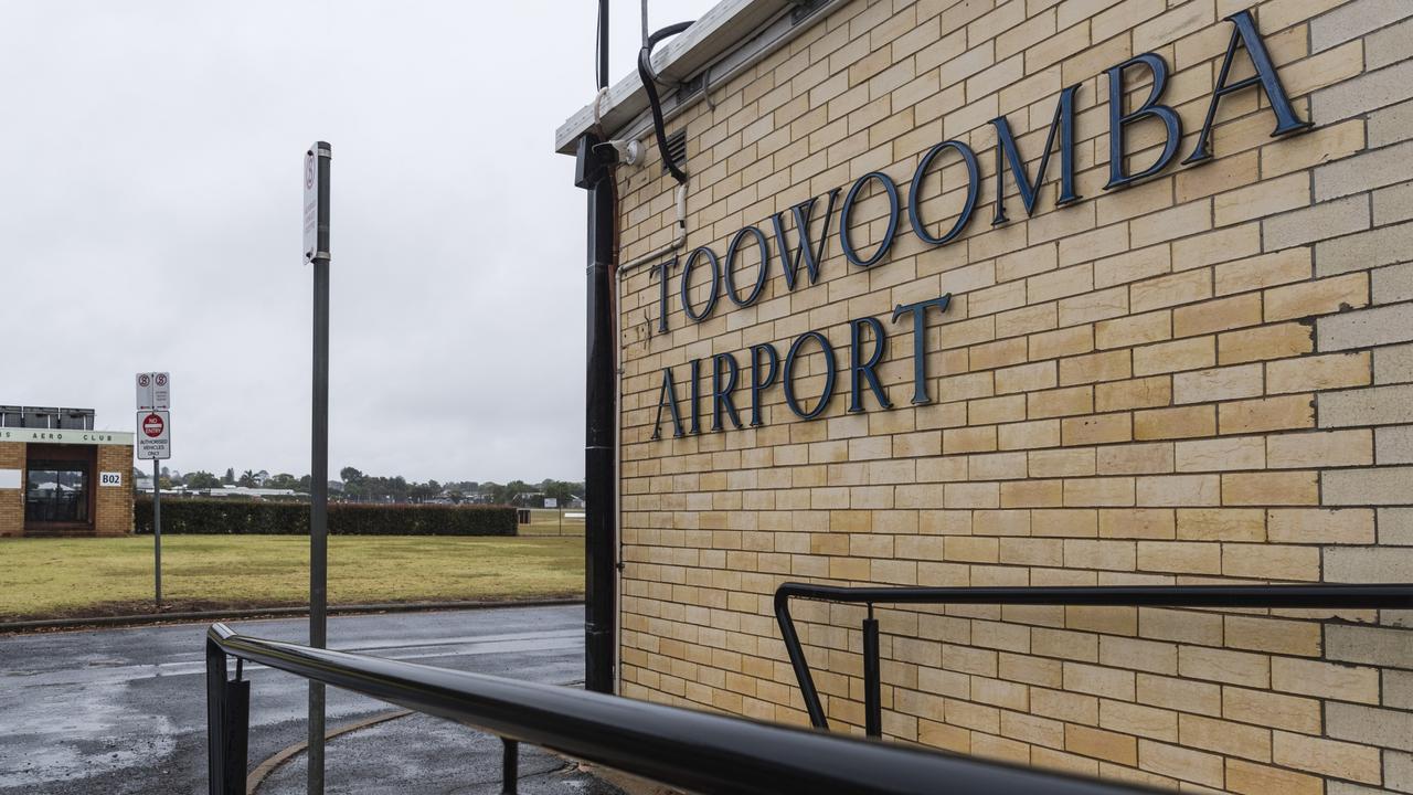 Toowoomba Airport, officially called Toowoomba City Aerodrome. Picture: Kevin Farmer