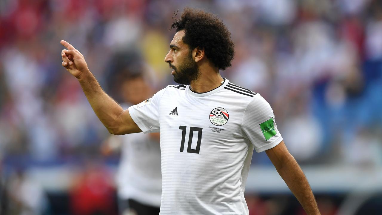 Mohamed Salah scored a stunner, before limping off injured for Egypt.