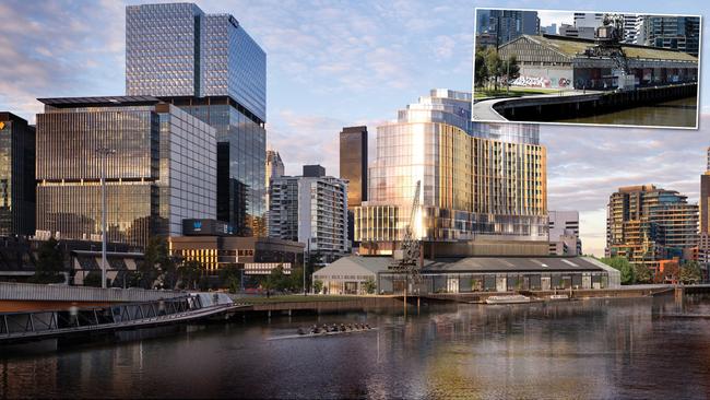 Final plans for the Northbank project, near the intersection of Flinders St and Wurundjeri Way, have been submitted.