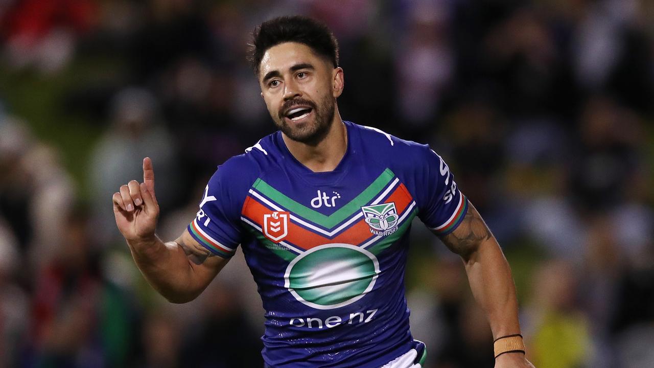 Shaun Johnson of the Warriors. Photo by Jason McCawley/Getty Images.