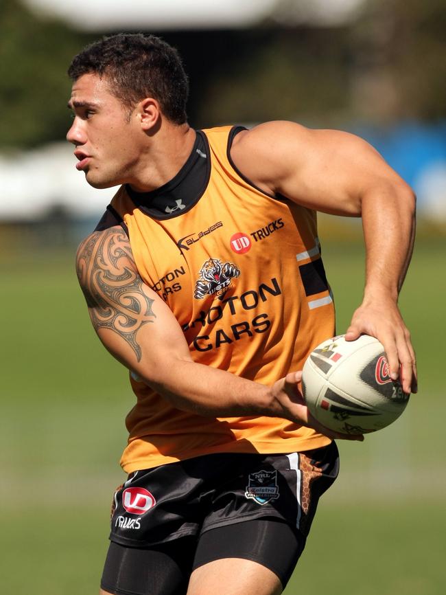 Bronson Harrison had a stint with Wests Tigers.