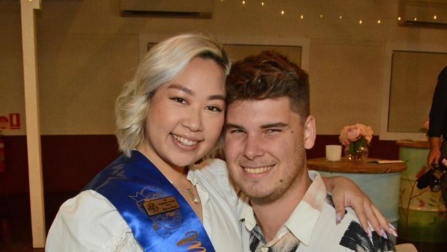 Miriam Hirose and Jacob Morrison-Gardiner at Miss Mudgeeraga Showgirl at Mudgeeraba Showgrounds. Pic: Regina King