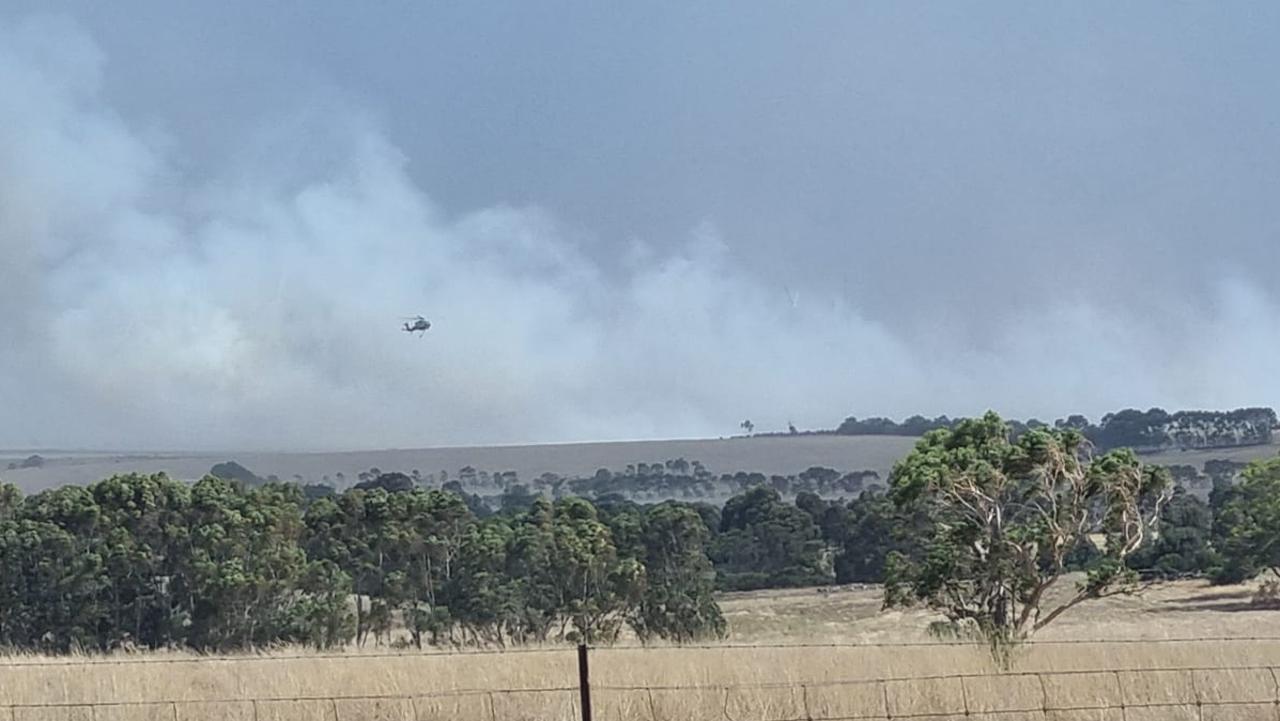 Golden Plains residents warned over fire