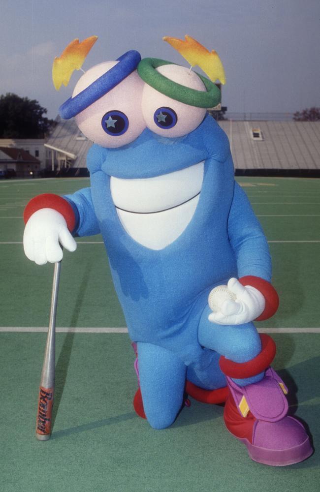 The 1996 Atlanta Summer Olympic Games mascot, "Whatizit?". Picture: Getty Images