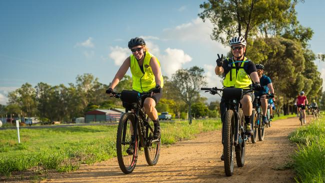 Brisbane Valley Rail Trail users are advised of upcoming upgrades along some sections of the trail in coming weeks. Photo by Element Photo and Video Productions. Explore magazine.