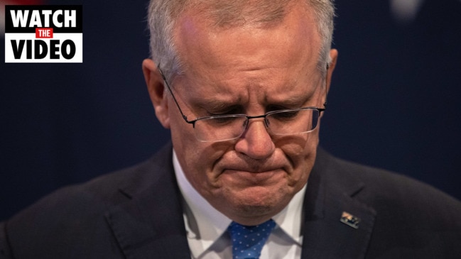 "It has been my privilege" Scott Morrison concedes