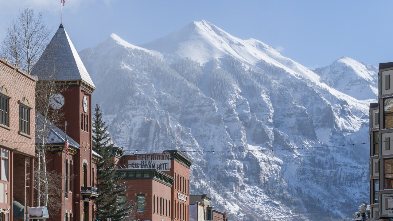 <h2><strong>5. The history of the 10th</strong></h2><p><span>It's not just all about luxury enclaves like Telluride (pictured). Soon after the US entered World War Two, an elite group of soldiers called the 10th Mountain Division began training in remote Colorado to prepare for wintery war conditions in the Italian Alps. Their legacy is celebrated everywhere and undoubtedly has shaped the landscape and ski culture of the region. The <a href="https://www.fs.usda.gov/detail/whiteriver/specialplaces/?cid=FSEPRD1069051">Camp Hale National Monument</a> (where they were based) is well worth a visit, as is the luxury dining experience, The 10th, located at MidVail on Vail Mountain.</span></p>