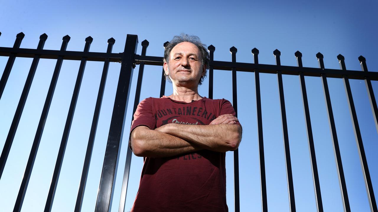 Ned of Boggabilla has installed a $100,000 fence around his property to try and combat crime. Picture: Liam Kidston