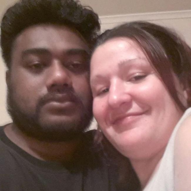 Faatiga Joe Manutui (left) believed his girlfriend Loni Marsh (right) when she claimed she was in labour, despite a hospital nurse telling the pair she was not pregnant. Picture: The Sun