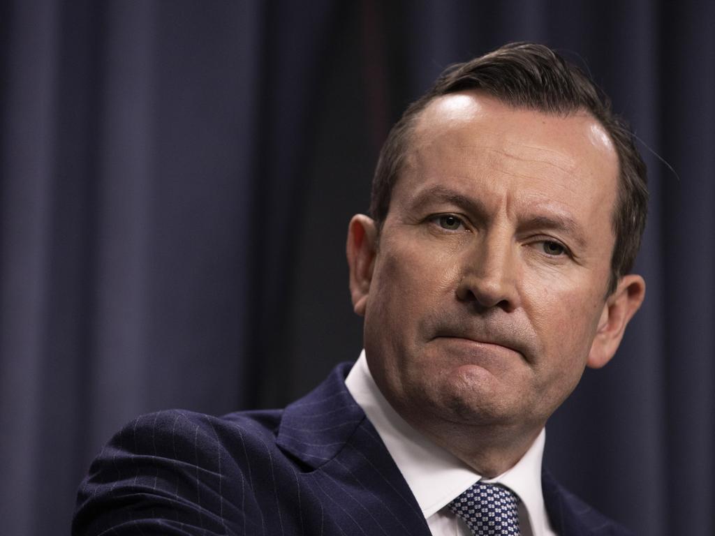 The state opposition has blasted Premier Mark McGowan for his handling of the hotel quarantine system. Picture: Matt Jelonek/Getty Images