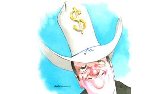 Outgoing Brambles chief Tom Gorman. Illustration: Sturt Krygsman.