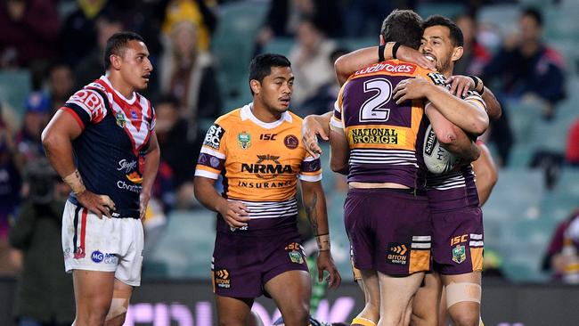 The Broncos were red-hot heading into finals footy. (AAP Image/Dan Himbrechts)