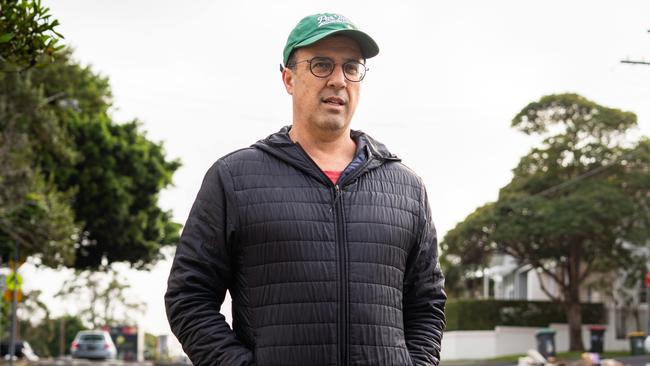 Richard Shields on Friday near his home in Vaucluse, Sydney, following his dismissal as Liberal Party state director. Picture: Tom Parrish