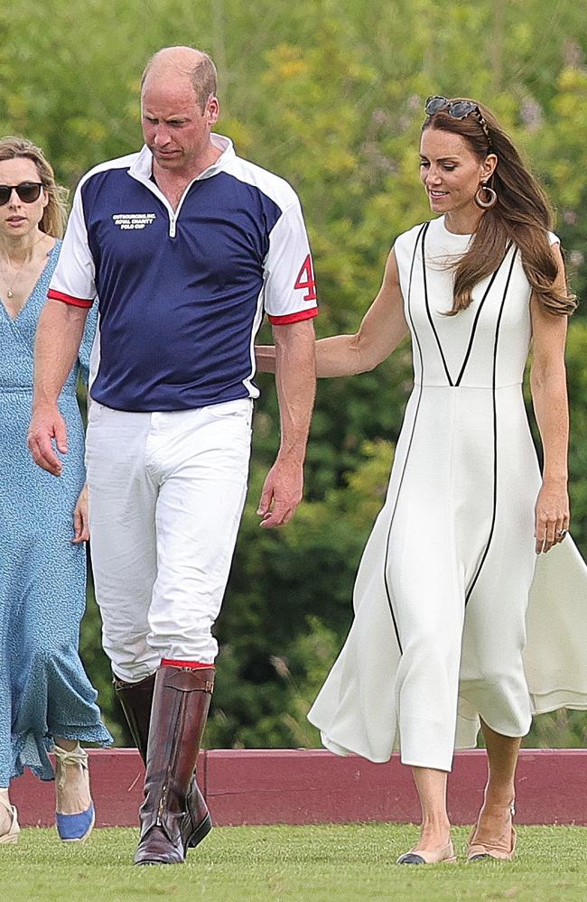 Will and Kate enjoyed a day at the polo in Windsor. Picture: Chris Jackson/Getty Images for TLA Worldwide