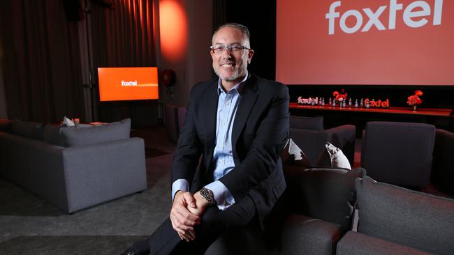 Foxtel CEO Patrick Delany. Picture: Britta Campion