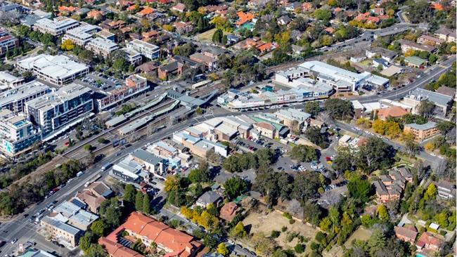 The development would be built west of Lindfield Station.