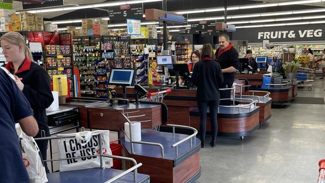 The IGA supermarket is a crime hotspot in Murgon.