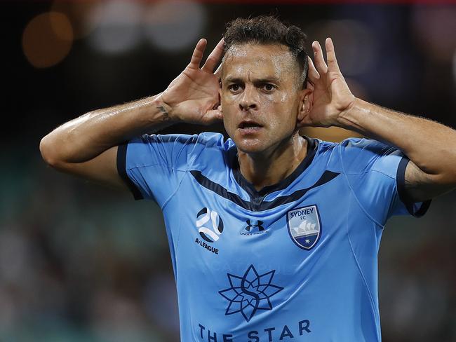 Bobo and Sydney FC hope to play in another A-League grand final on June 26. Picture: Mark Metcalfe/Getty Images