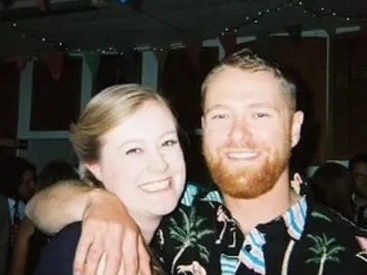 Jess Patience (right) tragically died after he was wind turbine blade at Golden Plains Wind Farm in Rokewood. Picture: Supplied