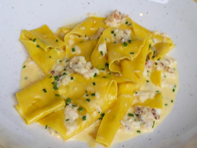 The housemade fettuccine. Picture: Jenifer Jagielski