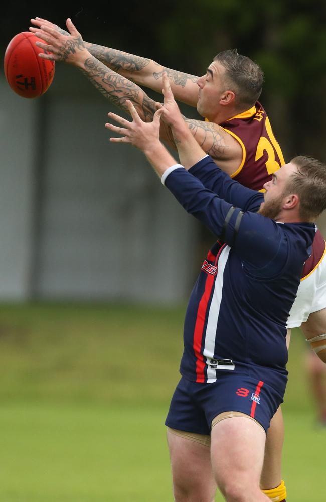 A marking contest at Greaves Reserve.