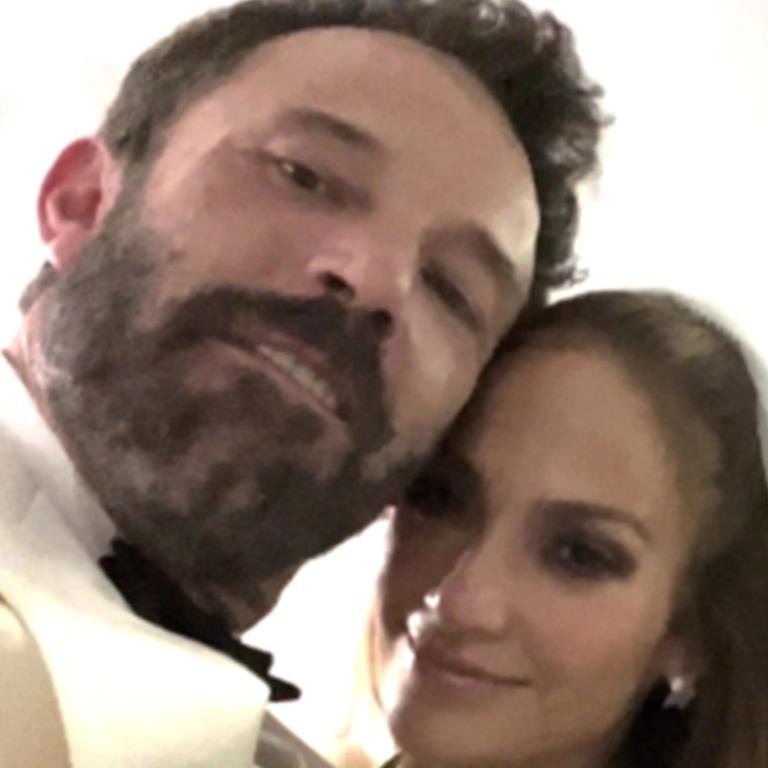 JLo goes makeup-free and naked in bed for VERY intimate photo taken the  morning after surprise wedding to Ben Affleck